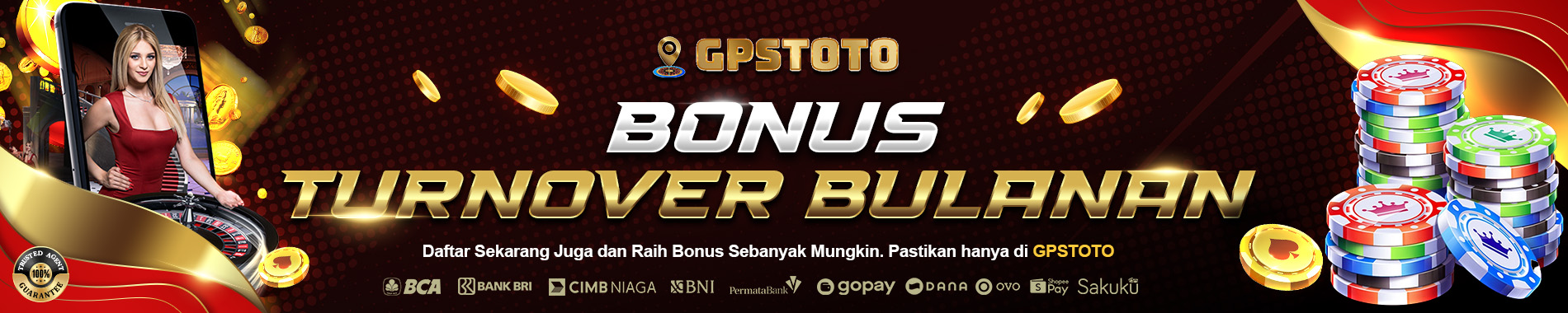 Bonus TurnOver Bulanan GPSTOTO